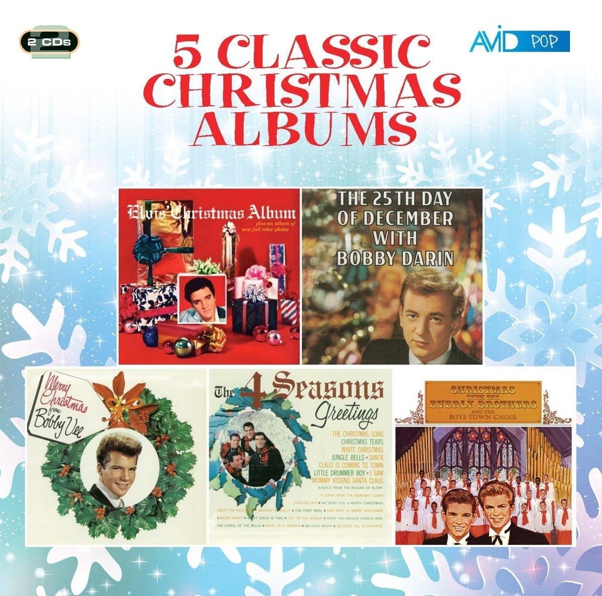 CD Shop - V/A FIVE CLASSIC CHRISTMAS ALBUMS