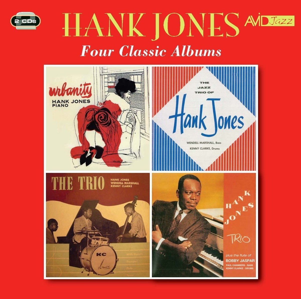 CD Shop - JONES, HANK FOUR CLASSIC ALBUMS