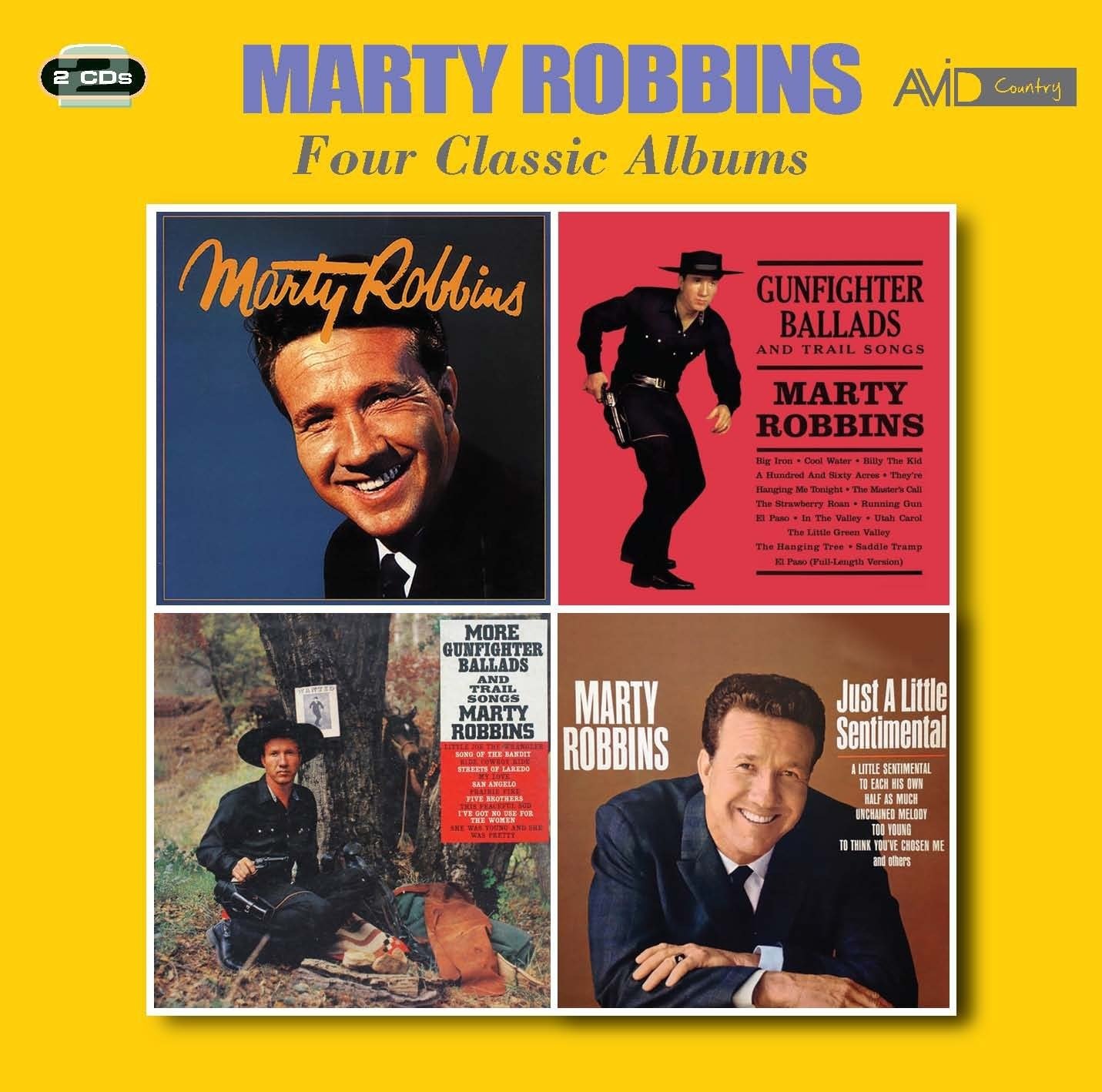 CD Shop - ROBBINS, MARTY FOUR CLASSIC ALBUMS