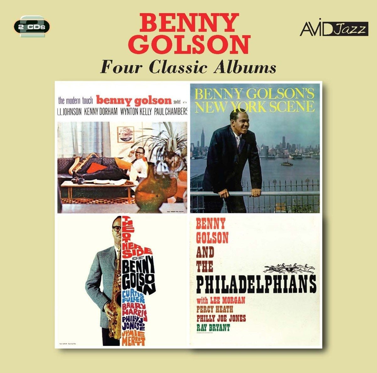CD Shop - GOLSON, BENNY FOUR CLASSIC ALBUMS