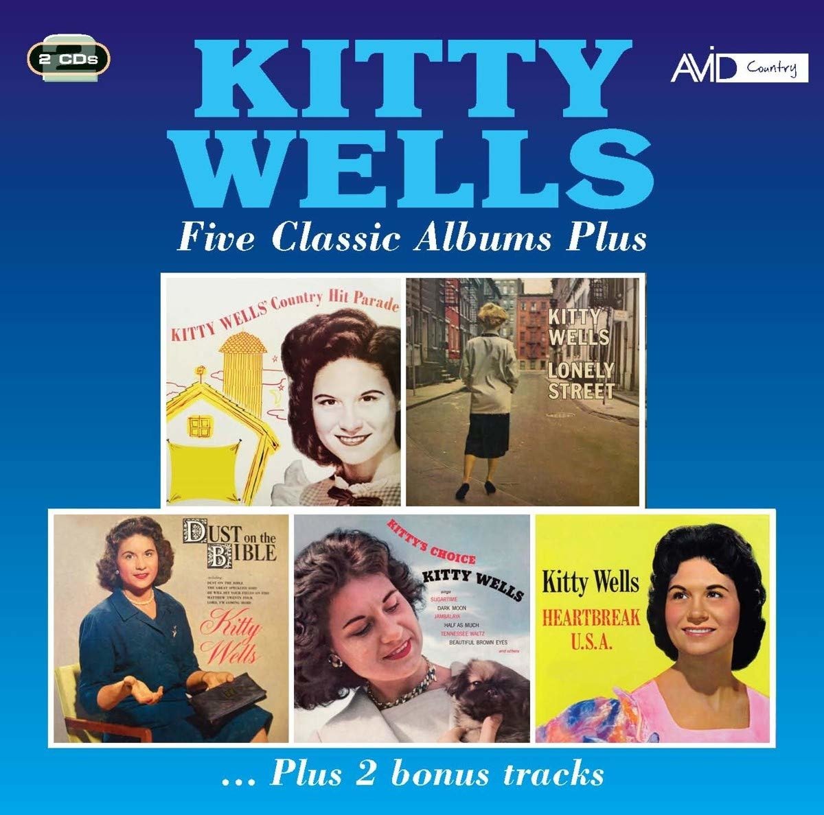 CD Shop - WELLS, KITTY FIVE CLASSICS ALBUMS PLUS