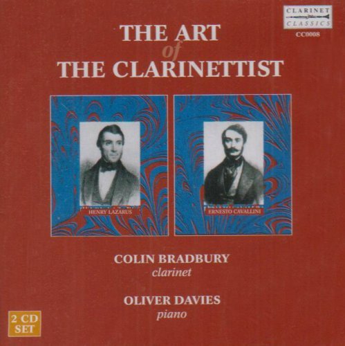 CD Shop - LAZARUS/OBERTHUR/CAVALLIN ART OF THE CLARINETTIST