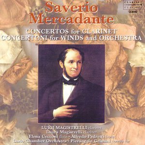 CD Shop - LARIO CHAMBER ORCHESTRA MERCADANTE: CLARINET CONCERTOS & SINFONIAS CONCERTANTES