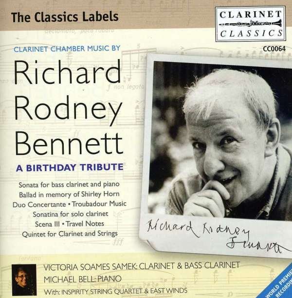 CD Shop - SAMEK, VICTORIA SOAMES RICHARD RODNEY BENNETT: A BIRTHDAY TRIBUTE