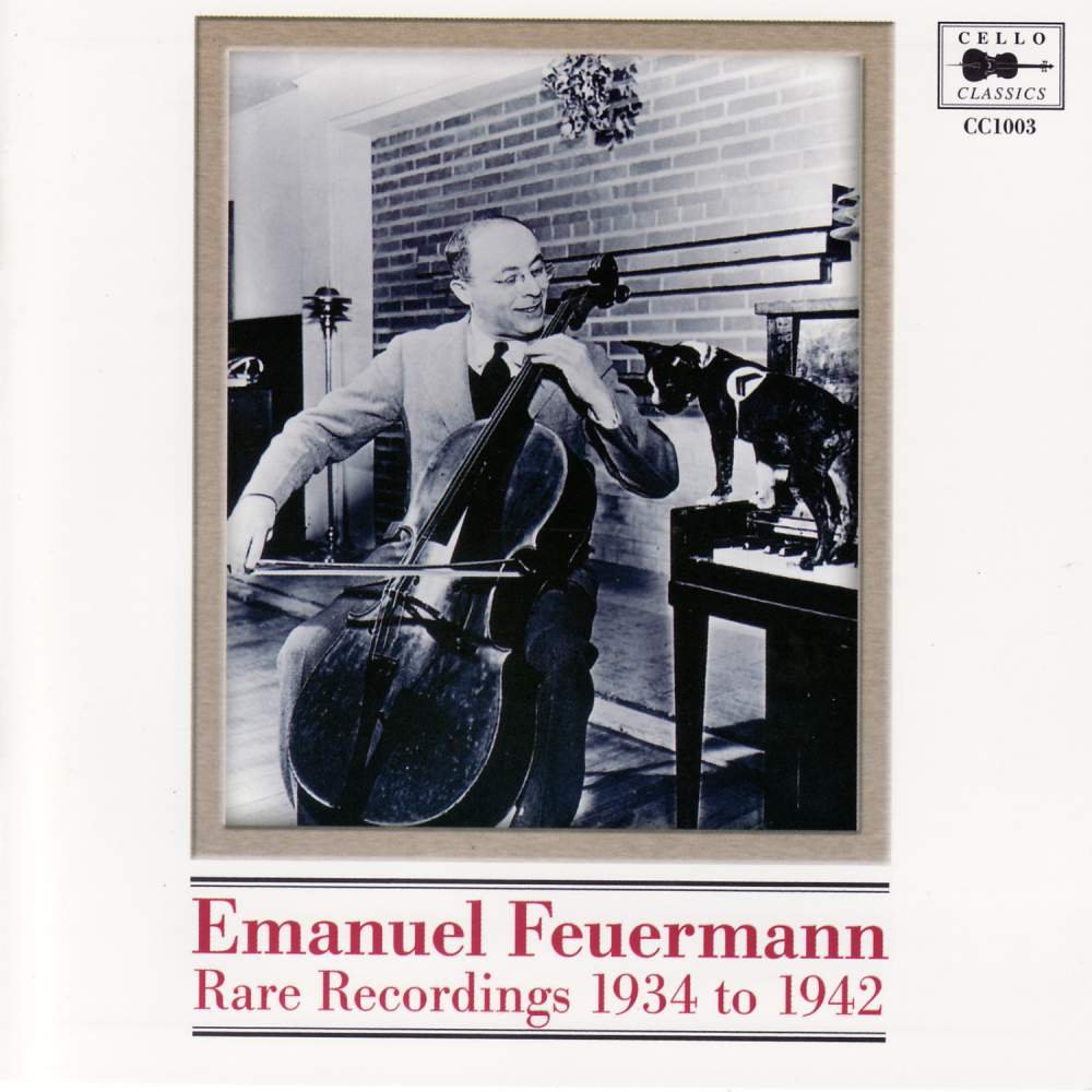 CD Shop - FEUERMANN, EMANUEL RARE RECORDINGS 1936-1941