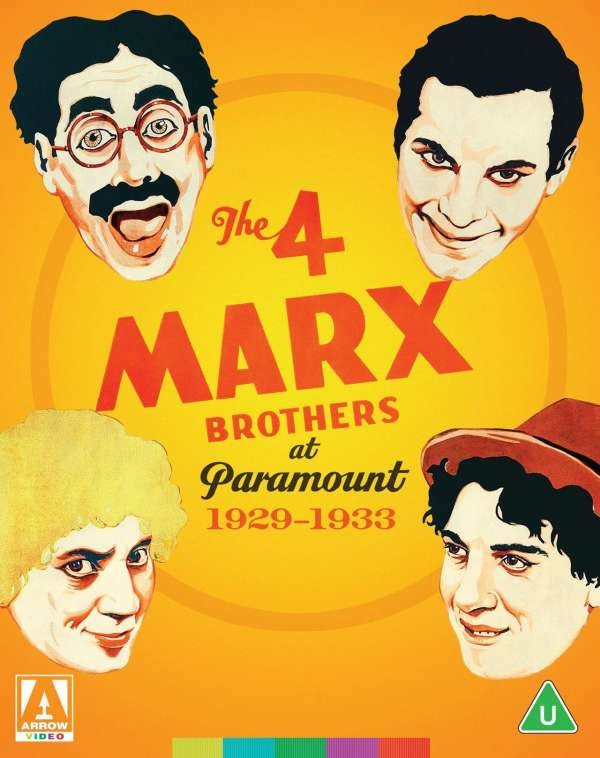 CD Shop - MOVIE 4 MARX BROTHERS AT PARAMOUNT: 1929-1933