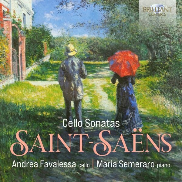 CD Shop - FAVALESSA, ANDREA / MARIA SAINT-SAENS: CELLO SONATAS