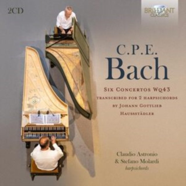 CD Shop - ASTRONIO, CLAUDIO / STEFA C.P.E. BACH: SIX CONCERTOS WQ43