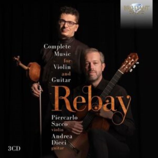CD Shop - SACCO, PIERCARLO / ANDREA REBAY: COMPLETE MUSIC FOR VIOLIN AND GUITAR