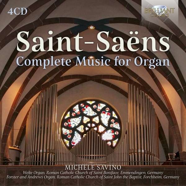 CD Shop - SAVINO, MICHELE SAINT-SAENS COMPLETE MUSIC FOR ORGAN