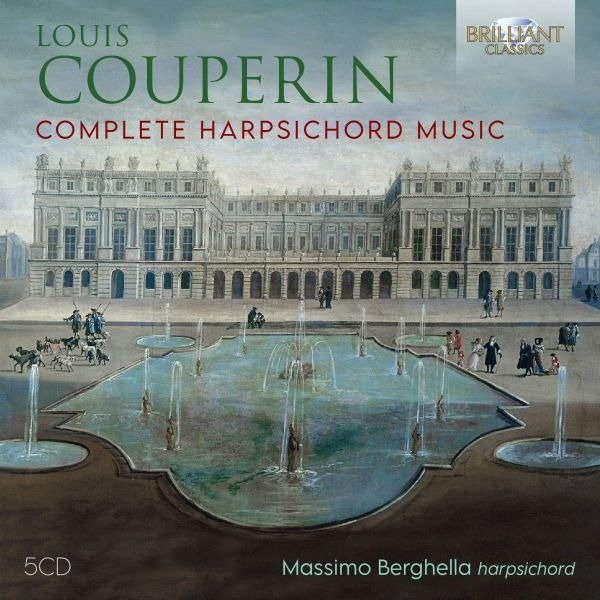 CD Shop - BERGHELLA, MASSIMO LOUIS COUPERIN: COMPLETE HARPSICHORD MUSIC
