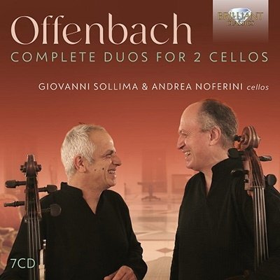 CD Shop - SOLLIMA, GIOVANNI & ANDRE OFFENBACH: COMPLETE DUOS FOR 2 CELLOS