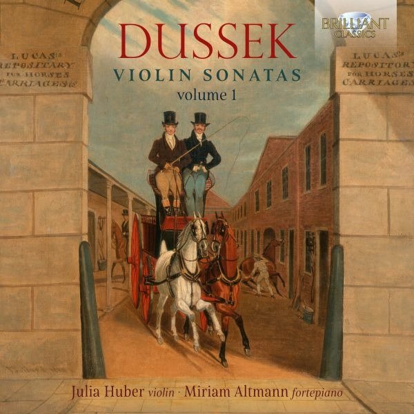 CD Shop - ALTMANN, MIRIAM / JULIA H DUSSEK: VIOLIN SONATAS, VOLUME 1