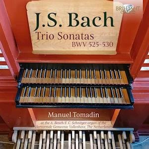 CD Shop - TOMADIN, MANUEL J.S. BACH TRIO SONATAS BWV 525-530