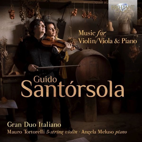 CD Shop - GRAN DUO ITALIANO SANTORSOLA: MUSIC FOR VIOLIN/VIOLA & PIANO