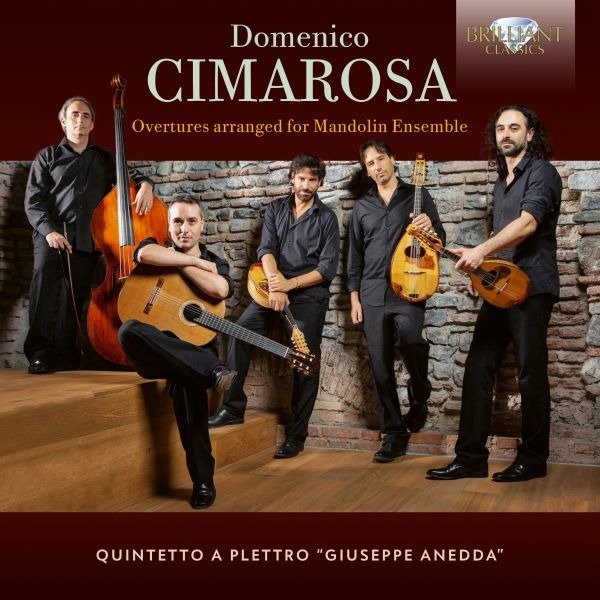 CD Shop - \"QUINTETTO A PLETTRO \"\"G...\" DOMENICO CIMAROSA: OVERTURES ARRANGED FOR MANDOLIN ENSEMBLE