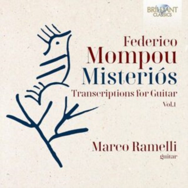 CD Shop - RAMELLI, MARCO FEDERICO MOMPOU: MISTERIOS, TRANSCRIPTIONS FOR GUITAR VOL. 1