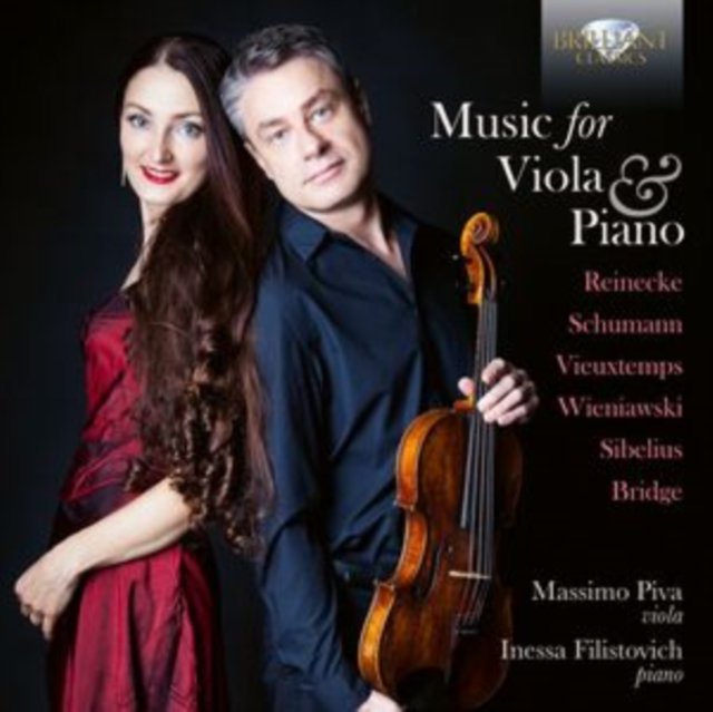 CD Shop - PIVA, MASSIMO & INESSA... MUSIC FOR VIOLA & PIANO