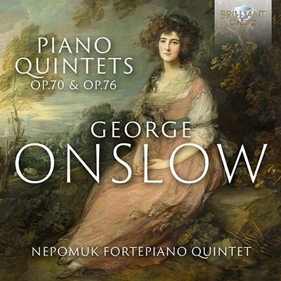 CD Shop - NEPOMUK FORTEPIANO QUINTE ONSLOW: PIANO QUINTETS OP.70 & OP.76