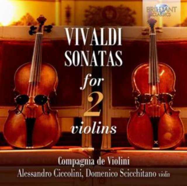 CD Shop - COMPAGNIA DE VIOLINI &... VIVALDI SONATAS FOR 2 VIOLINS