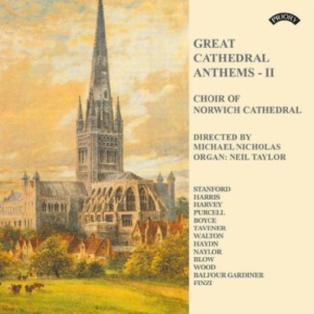 CD Shop - CHOIR OF NORWICH CATHEDRA GREAT CATHEDRAL ANTHEMS VOL.2