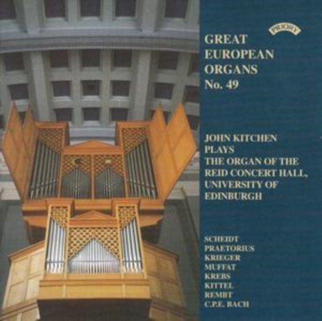 CD Shop - KITCHEN, JOHN GREAT EUROPEAN ORGANS NO. 49 (REID CONCERT HALL)