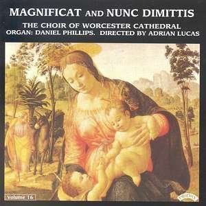 CD Shop - CHOIR OF WORCESTER CATHED MAGNIFICAT AND NUNC DIMITTIS VOL. 16