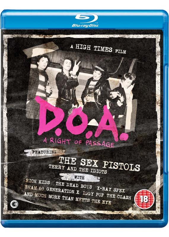CD Shop - DOCUMENTARY D.O.A.: A RIGHT OF PASSAGE