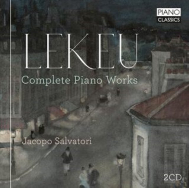 CD Shop - SALVATORI, JACOPO LEKEU: COMPLETE PIANO WORKS