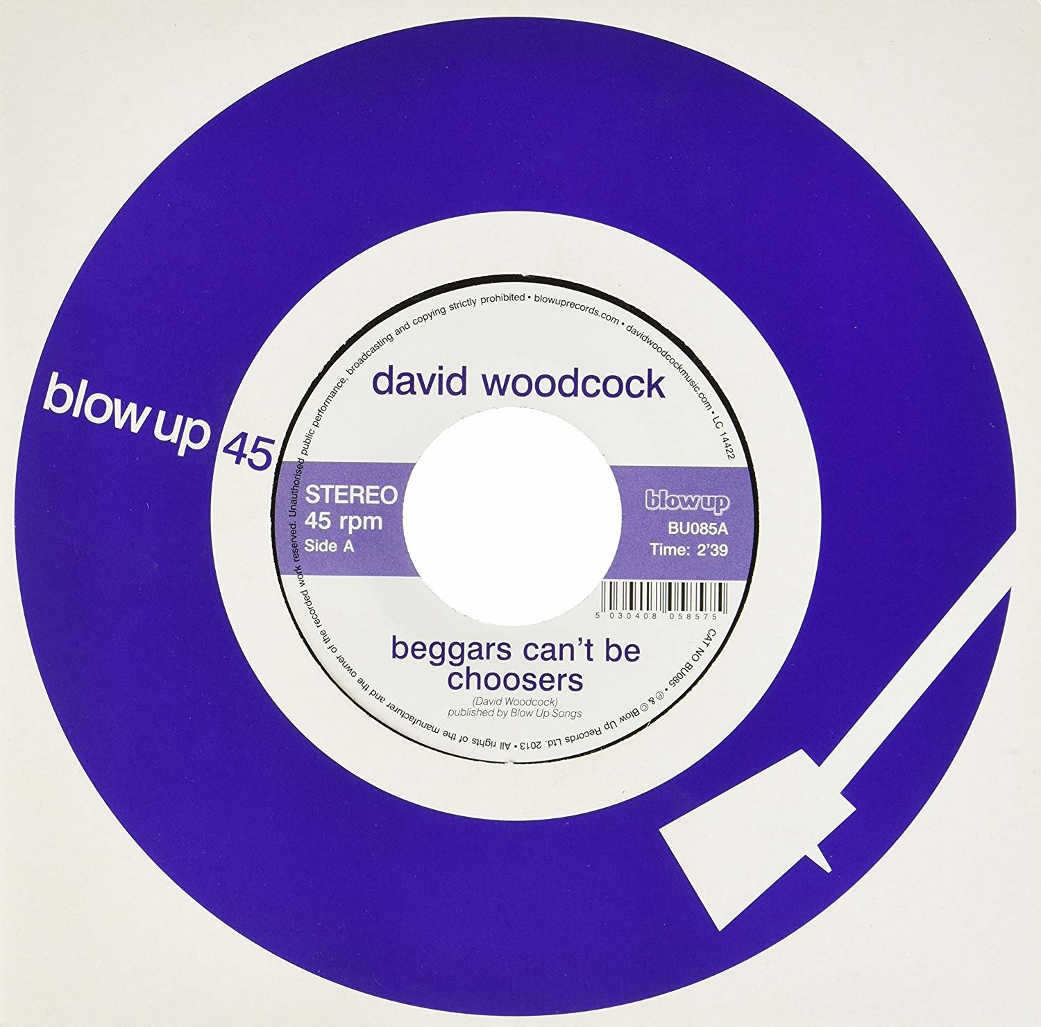CD Shop - WOODCOK, DAVID BEGGARS CAN\
