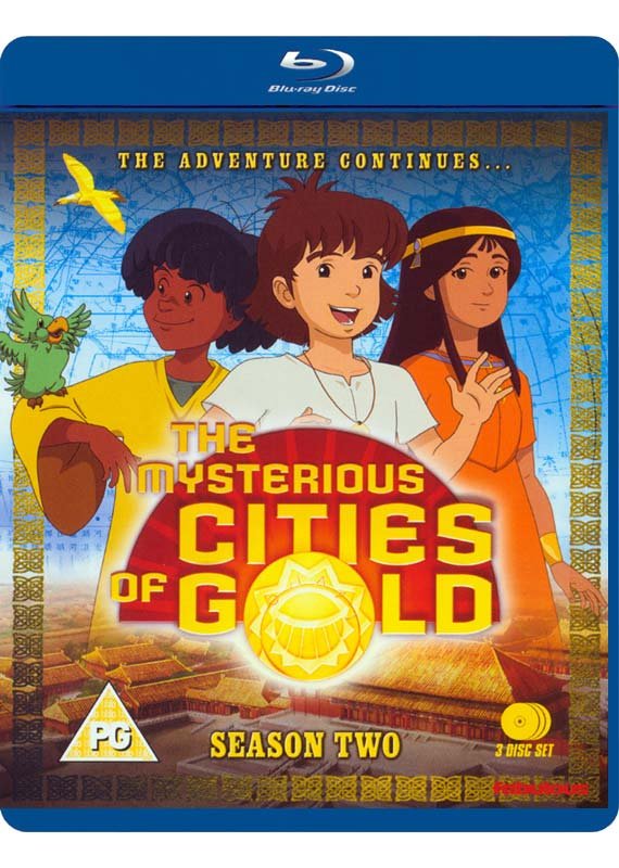CD Shop - ANIMATION MYSTERIOUS CITIES OF GOLD: SEASON 2 - THE ADVENTURE CONTINUES