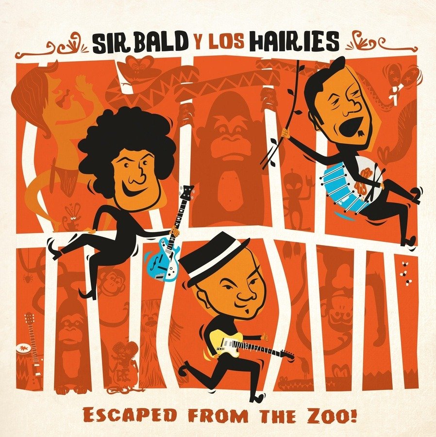 CD Shop - SIR BALD Y LOS HAIRIES ESCAPED FROM THE ZOO!