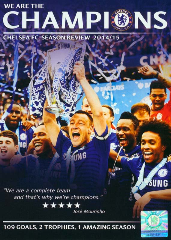 CD Shop - SPORTS CHELSEA FC: WE ARE THE CHAMPIONS - SEASON REVIEW 2014/2015
