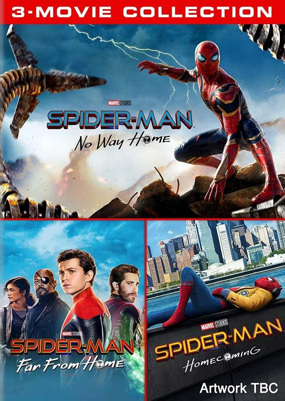CD Shop - MOVIE SPIDER-MAN: HOMECOMING/FAR FROM HOME/NO WAY HOME