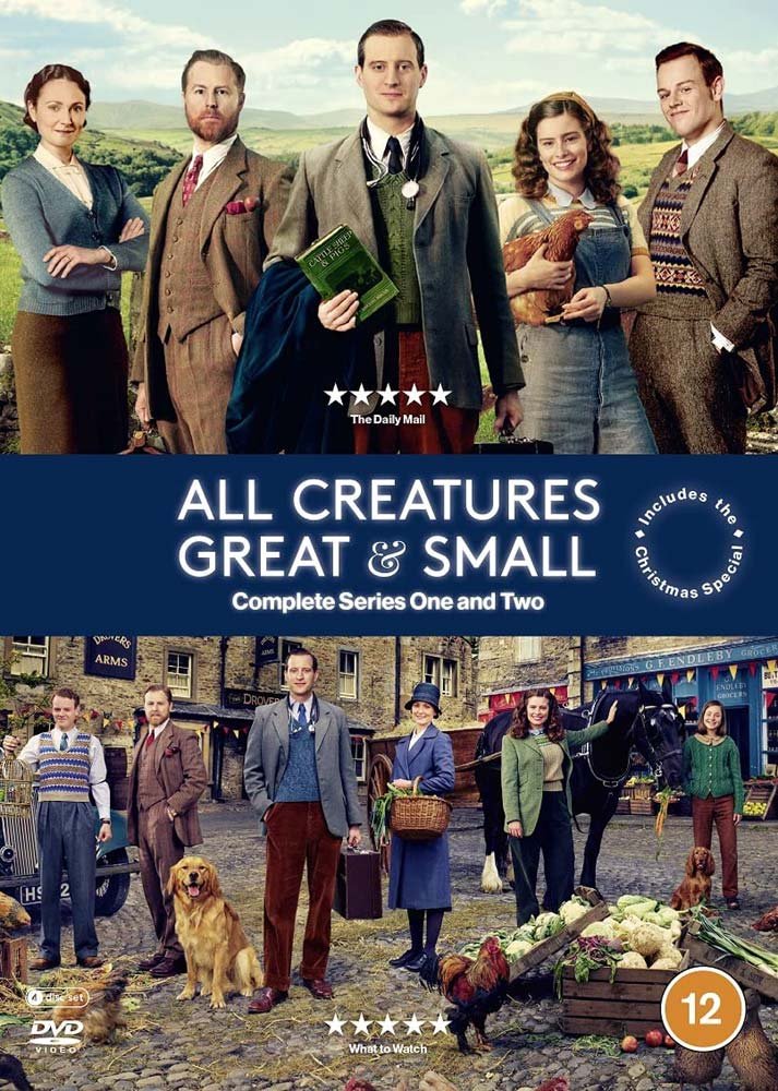 CD Shop - TV SERIES ALL CREATURES GREAT & SMALL S1-2