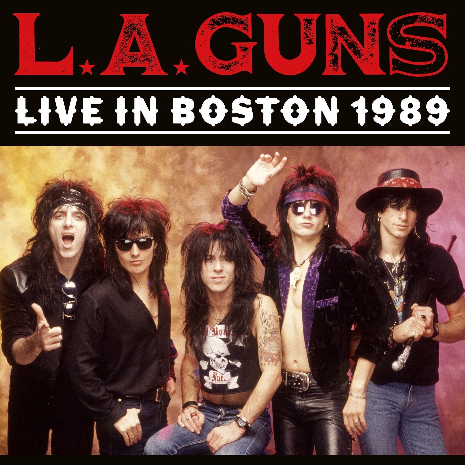 CD Shop - L.A. GUNS LIVE IN BOSTON 1989