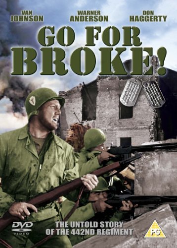 CD Shop - MOVIE GO FOR BROKE  - STORY OF THE 442ND REGIMENT. W/VAN JOHNSON,WARNER ANDERSON,DON HAGGERTY