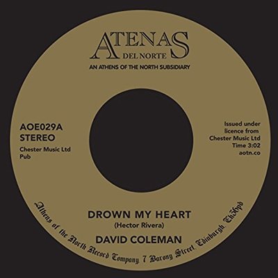 CD Shop - COLEMAN, DAVID DROWN MY HEART