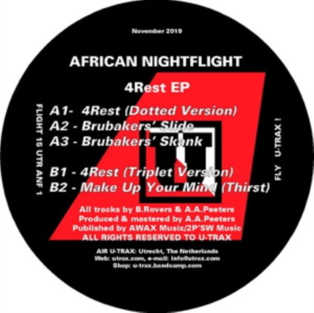 CD Shop - AFRICAN NIGHTFLIGHT 4REST EP