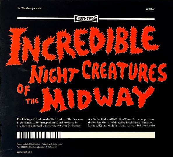 CD Shop - HOWLING INCREDIBLE NIGHT CREATURES OF THE MIDWAY