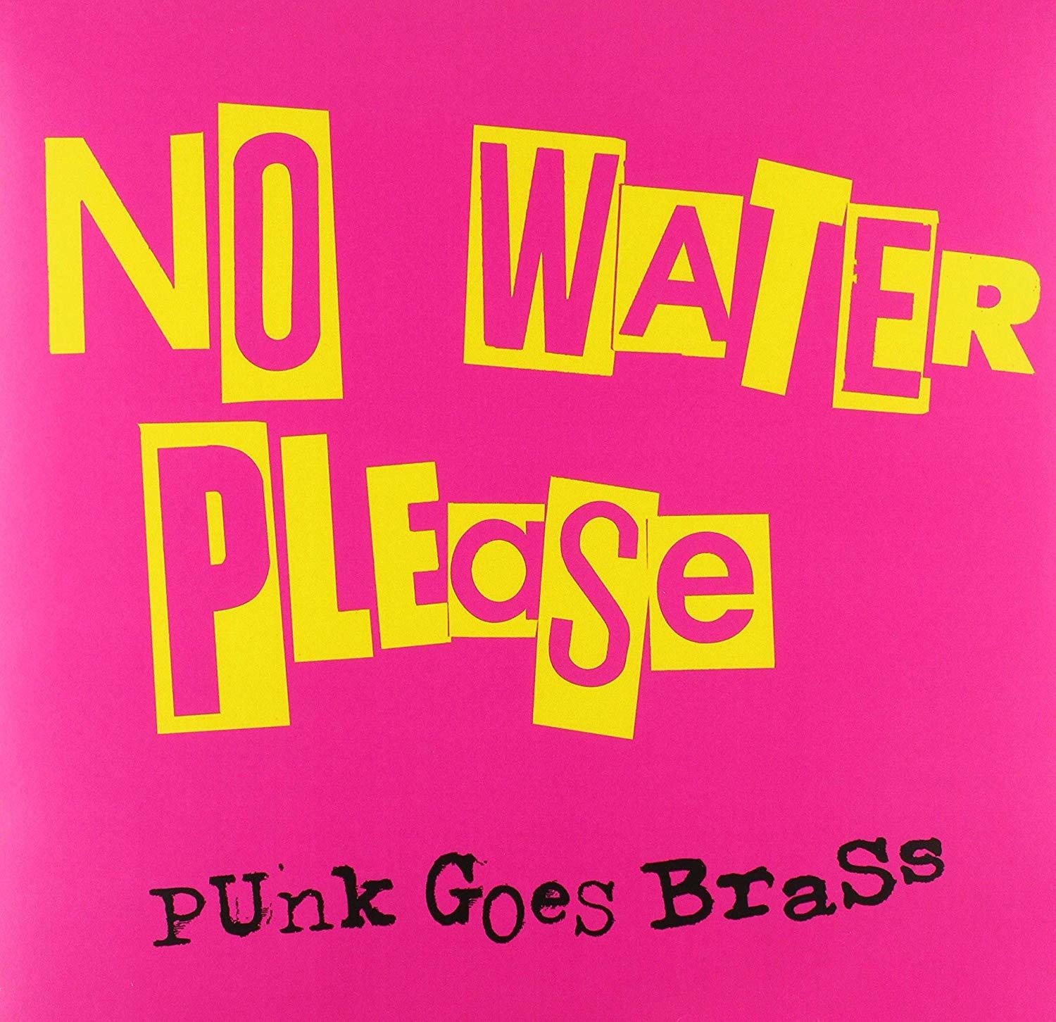 CD Shop - NO WATER PLEASE PUNK GOES BRASS
