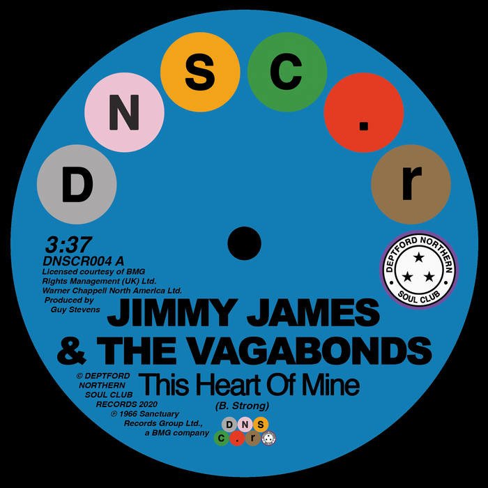 CD Shop - JAMES, JIMMY  & THE VAGAB THIS HEART OF MINE / LET LOVE FLOW
