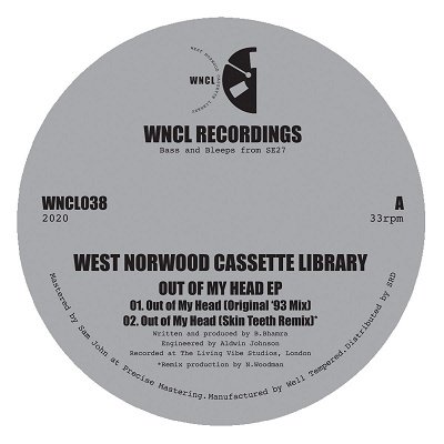 CD Shop - WEST NORWOOD CASSETTE LIB OUT OF MY HEAD EP
