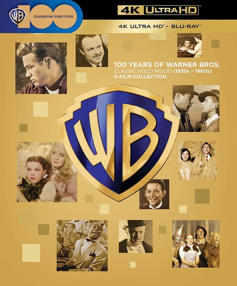 CD Shop - MOVIE 100 YEARS OF WARNER BROS. - CLASSIC HOLLYWOOD 5-FILM COLLECTION