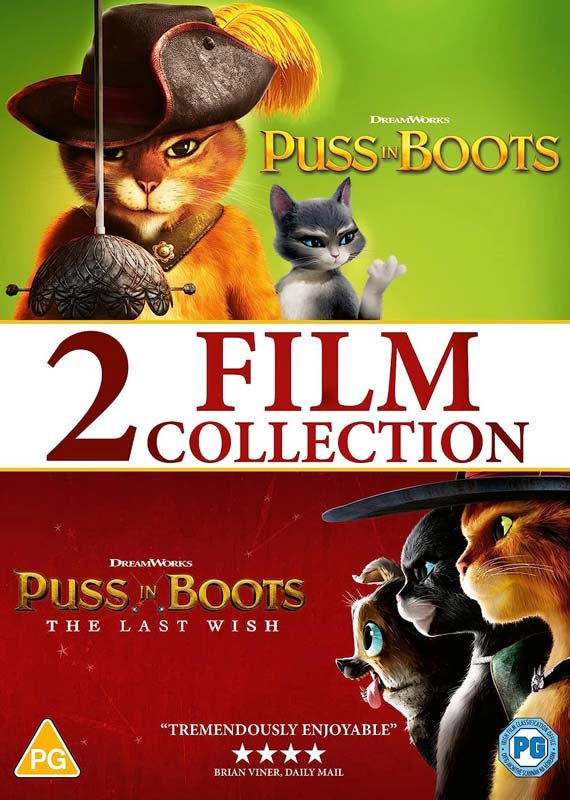 CD Shop - ANIMATION PUSS IN BOOTS: 2-MOVIE COLLECTION