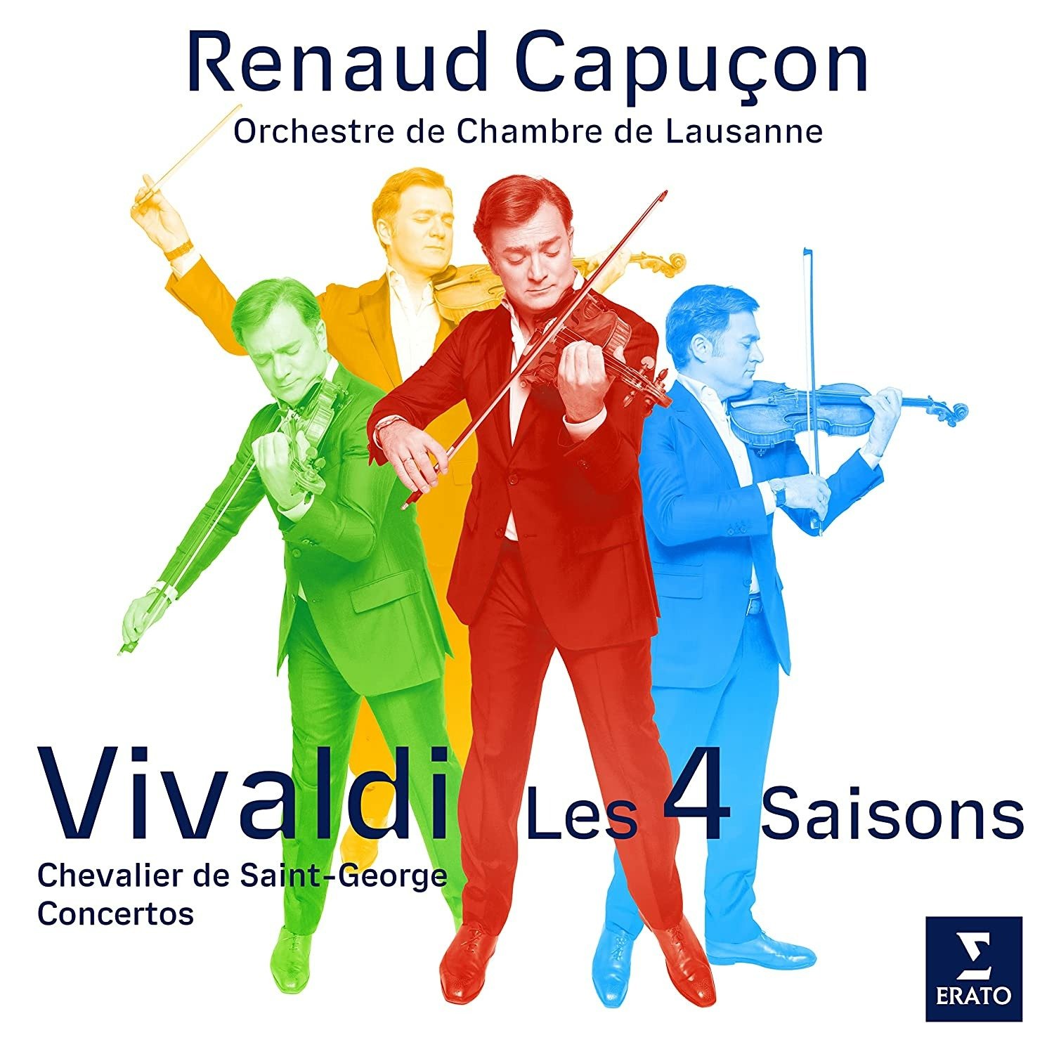 CD Shop - CAPUCON, RENAUD VIVALDI: THE FOUR SEASONS / CHEVALIER DE SAINT-GEORGE: