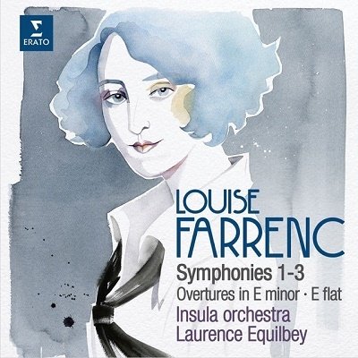 CD Shop - INSULA ORCHESTRA/LAURENCE EQUILBEY LOUISE FARRENC - SYMPHONIES NO. 1-3, OUVERTURES IN E MINOR - E FLAT