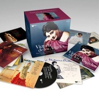 CD Shop - VICTORIA DE LOS ANGELES VICTORIA DE LOS µNGELES: COMPLETE WARNER RECORDINGS 59CD (HMV & VSM)