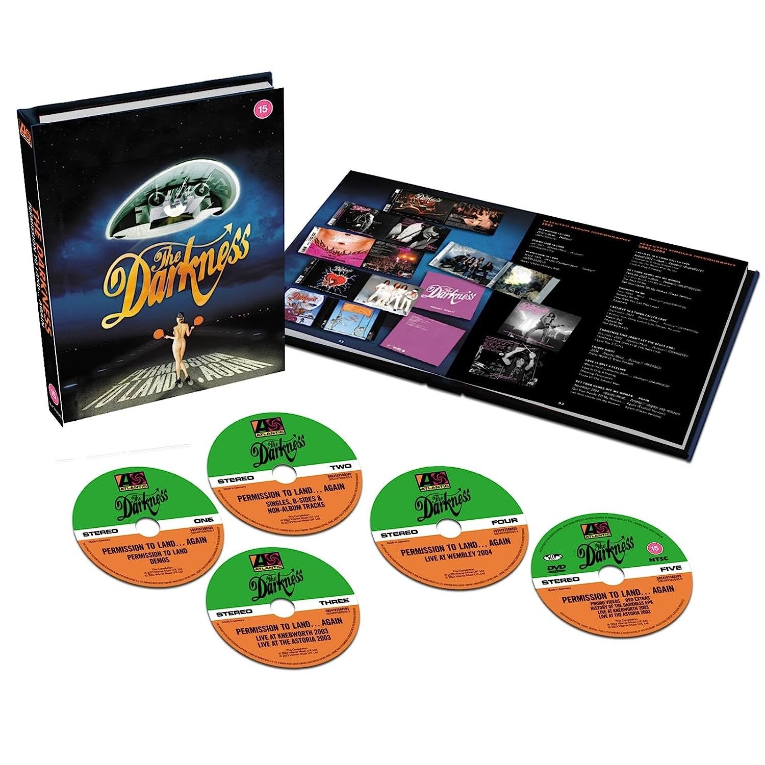 CD Shop - DARKNESS, THE PERMISSION TO LAND... AGAIN (20TH ANNIVERSARY EDITION, 4CD+1DVD)