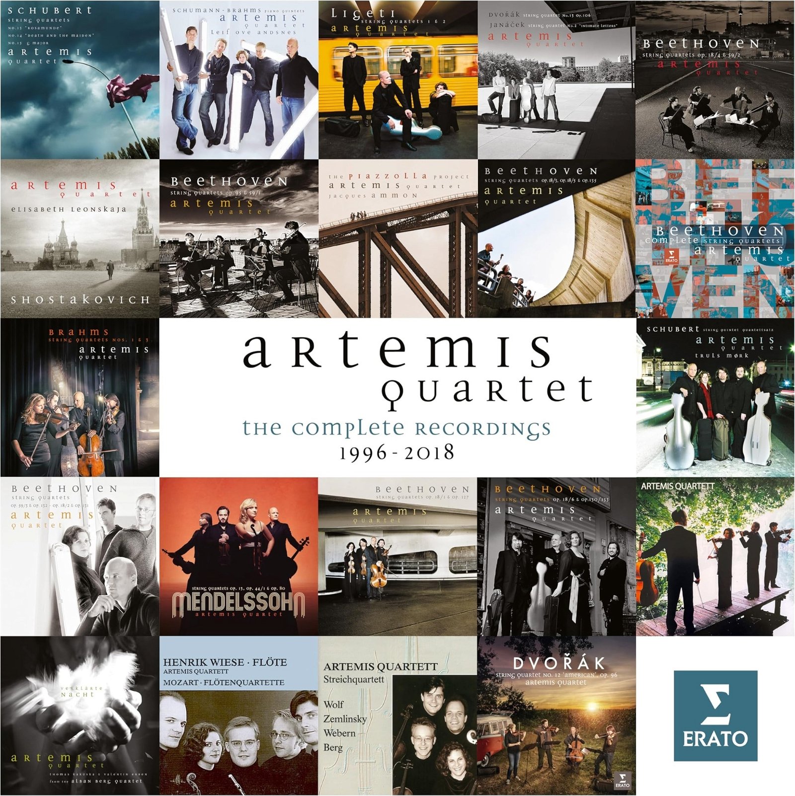 CD Shop - ARTEMIS QUARTET THE COMPLETE RECORDINGS 1996-2018